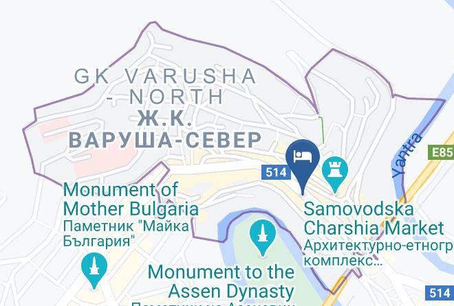 Veliko Tarnovo - Hotel Stambolov Maps