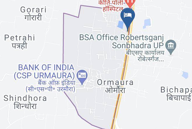 Robertsganj - Hotel Standard Maps