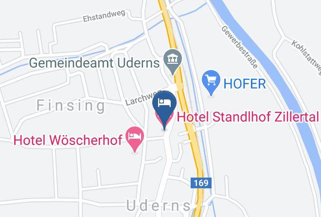 Schwaz - Hotel Standlhof Zillertal Maps