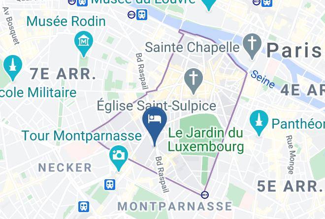Paris - Hotel Stanislas Maps