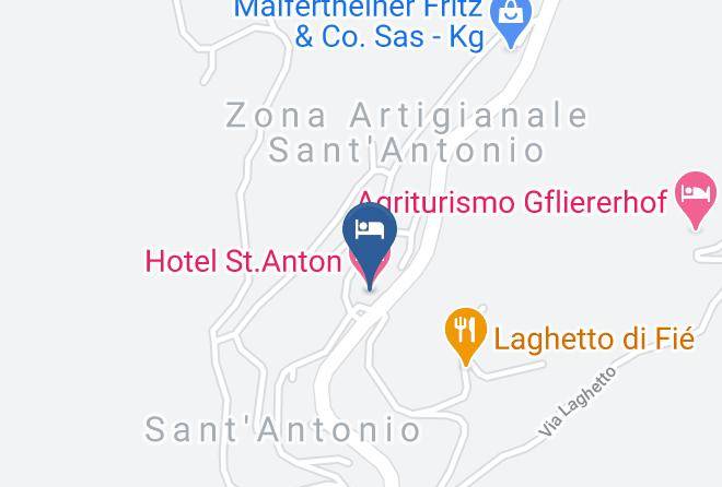 Hotel St Anton Map