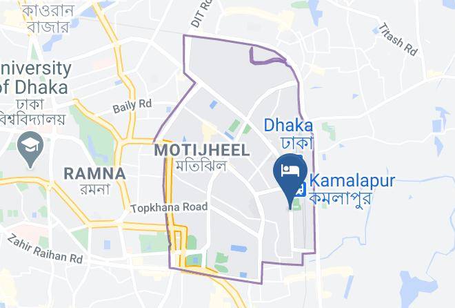 Hotel Star City Int'l Dhaka Map
