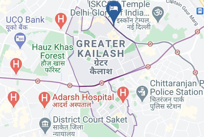 New Delhi - Hotel Star Inn Maps