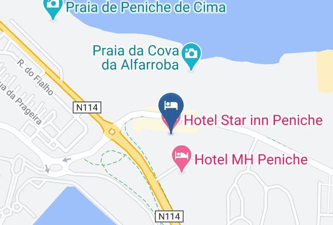 Peniche - Hotel Star Inn Peniche Maps