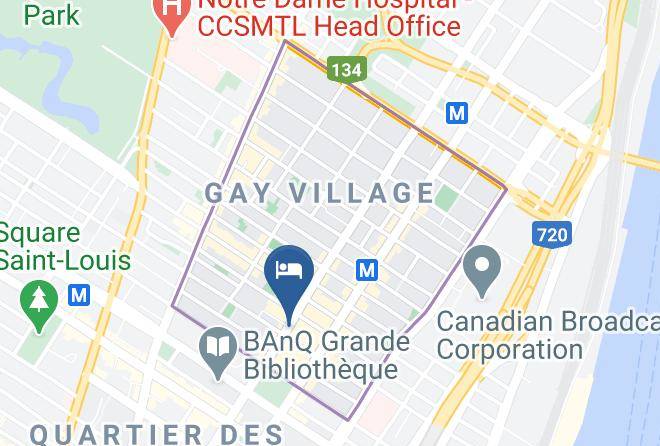Montreal - Hotel Star Montreal Maps
