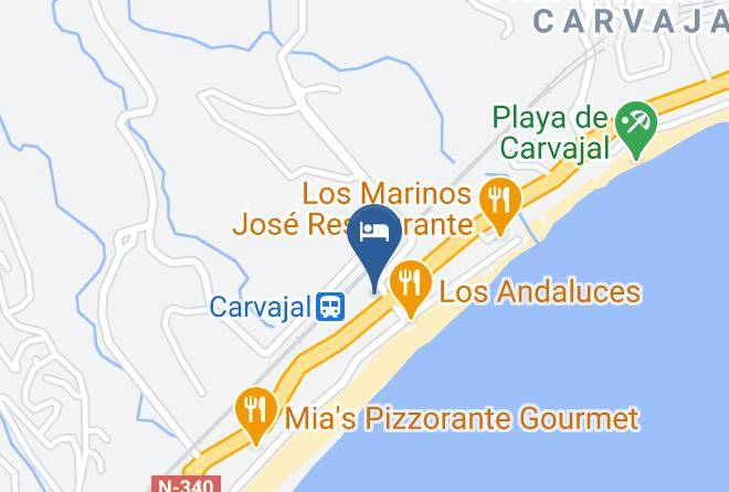 Malaga - Hotel Star Of The Sea Maps