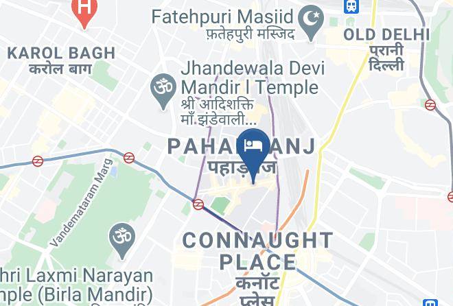 Paharganj - Hotel Star Palace Maps