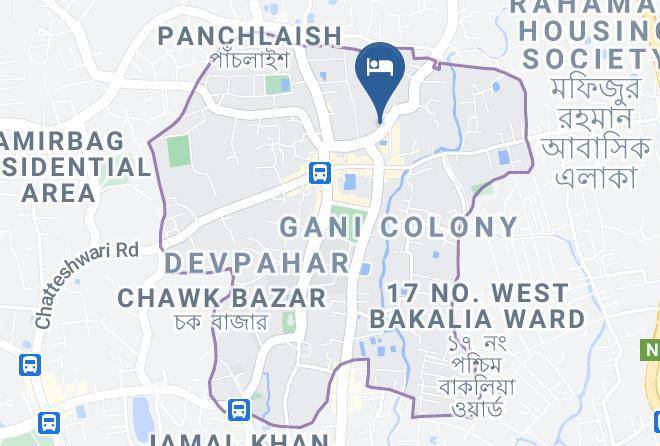 Chittagong - Hotel Star Park Maps