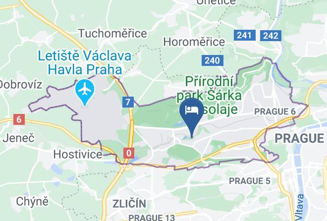 Prague - Hotel Star Maps