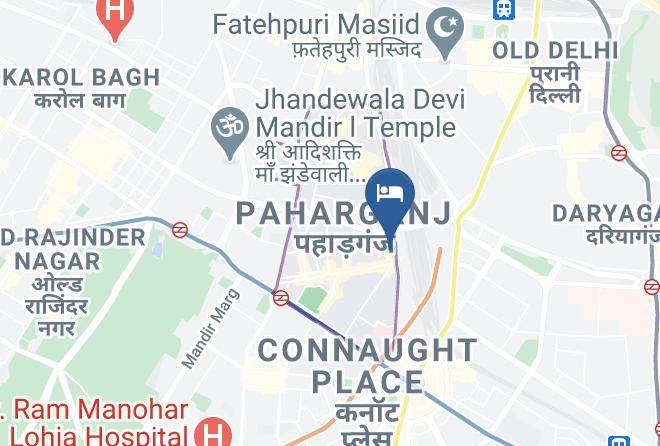 Paharganj - Hotel Star Shine Maps
