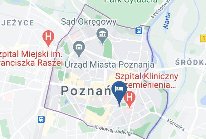 Poznan - Hotel Stare Miasto Maps