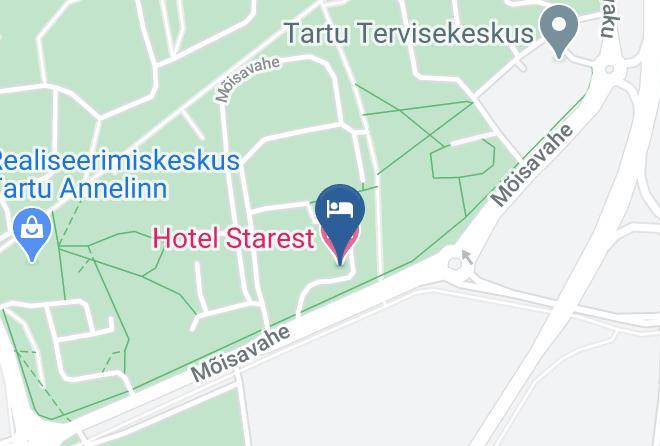 Tartu - Hotel Starest Maps