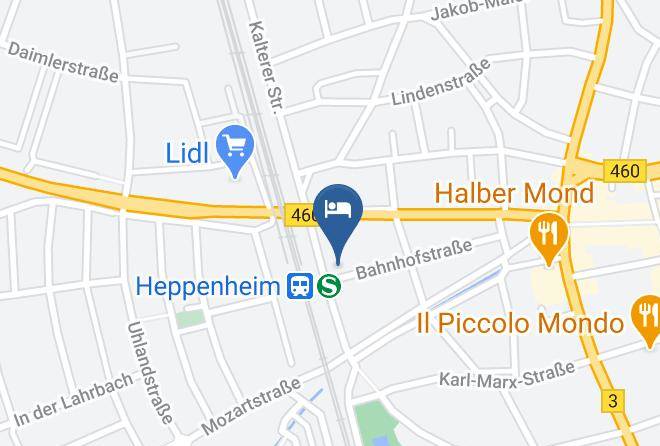 Bergstrase - Hotel Starkenburger Hof Maps