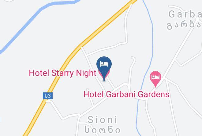 Georgia - Hotel Starry Night Maps