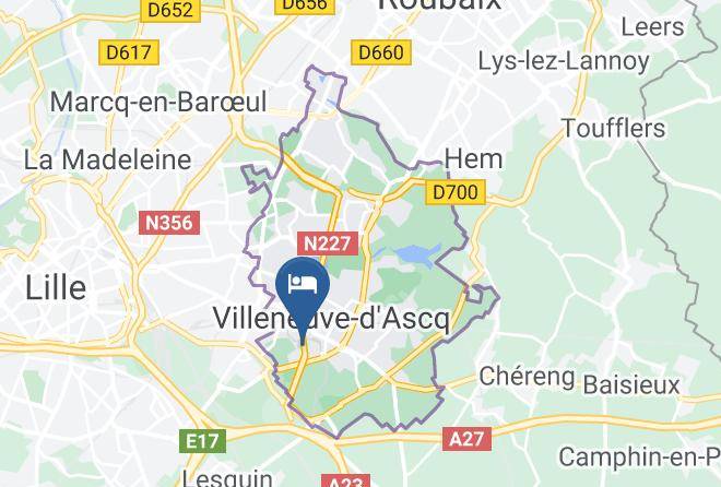 Nord - Hotel Stars Lille Maps
