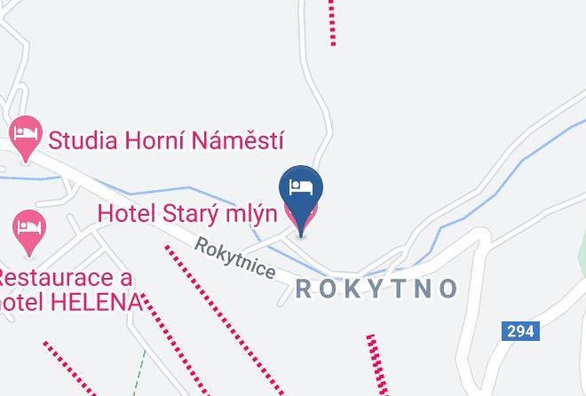 Semily - Hotel Stary Mlyn Maps