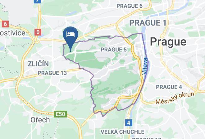 Prague - Hotel Stary Pivovar Maps