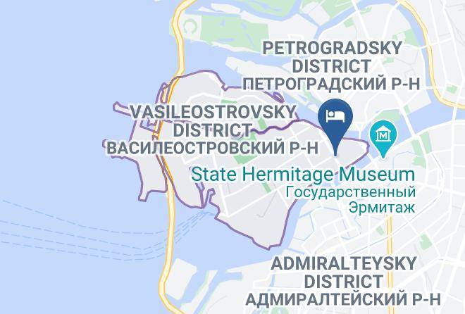 Saint Petersburg - Hotel Stasov Maps