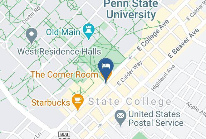 Centre - Hotel State College & Co Maps