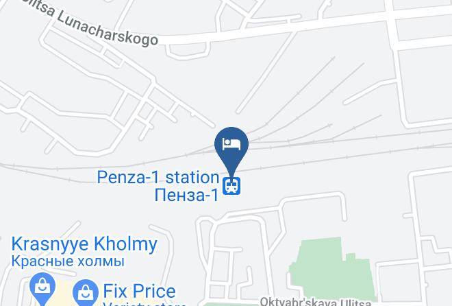 Penza - Hotel Station Penza 1 Maps