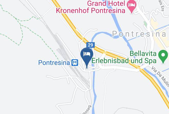Malojamaloggia - Hotel Station Maps