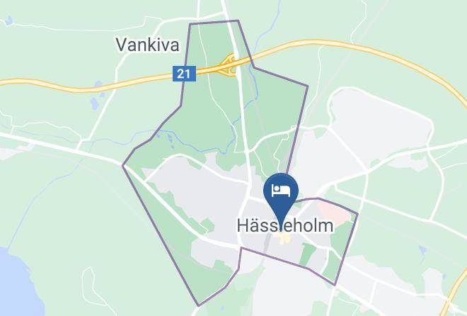 Hassleholm - Hotel Statt Hassleholm Maps