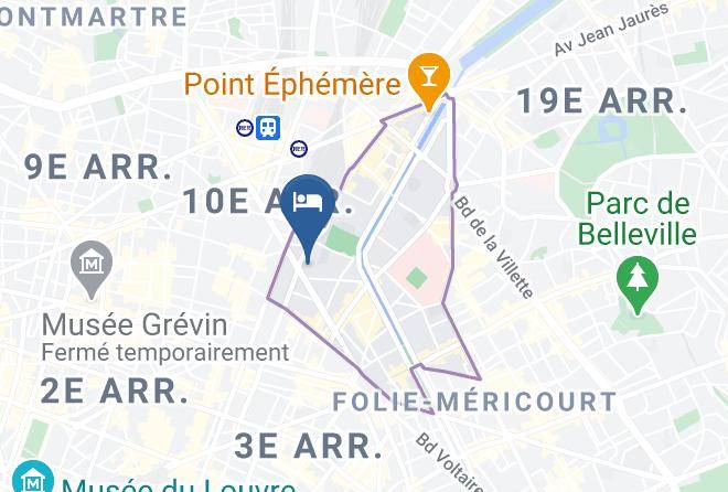 Paris - Hotel Staycity Appartement Gare De Lest Maps