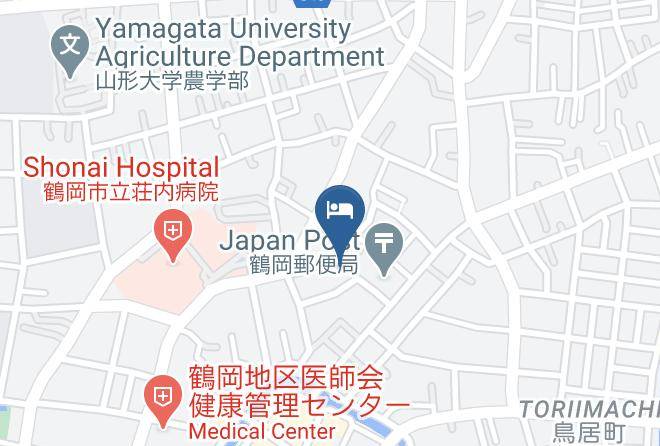 Tsuruoka City - Hotel Stayin Sanno Plaza Maps