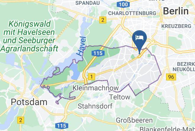 Stadt Berlin - Hotel Steglitz International Maps