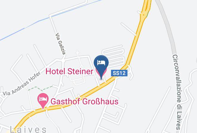 Bolzano - Hotel Steiner Maps