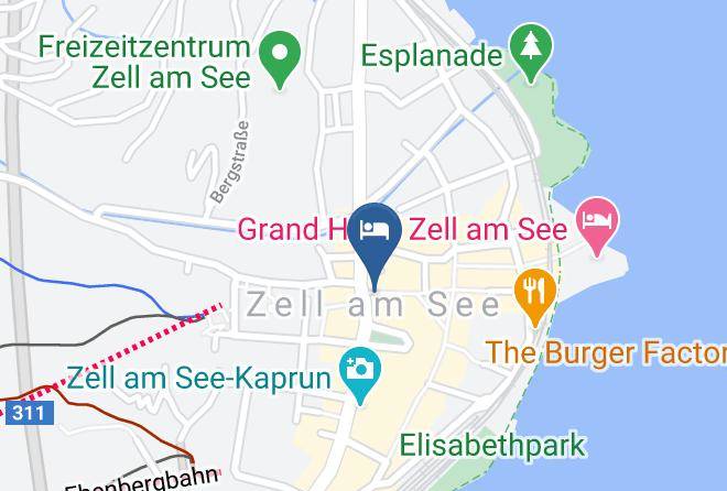 Zell Am See - Hotel Steinerwirt Maps