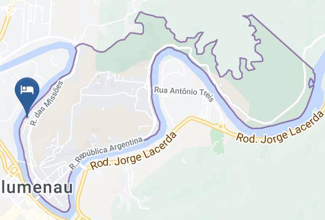 Blumenau - Hotel Steinhausen Colonial Maps