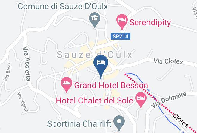 Turin - Hotel Stella Alpina Maps
