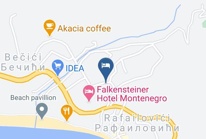 Budva - Hotel Stella Di Mare Maps