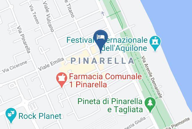 Ravenna - Hotel Stella Marina Garni Maps