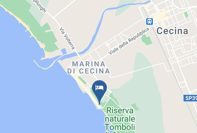 Leghorn - Hotel Stella Marina Maps