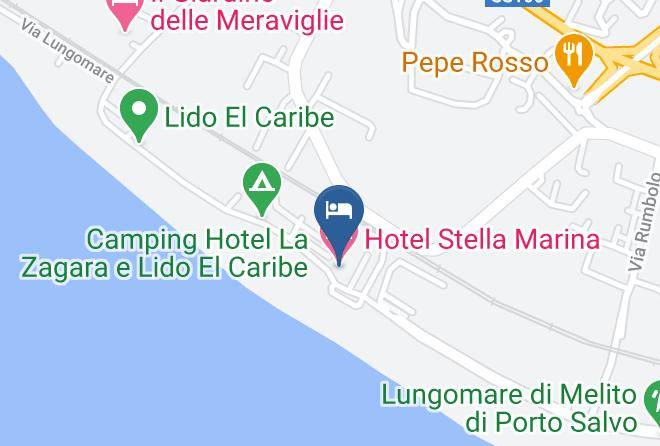 Reggio Di Calabria - Hotel Stella Marina Maps