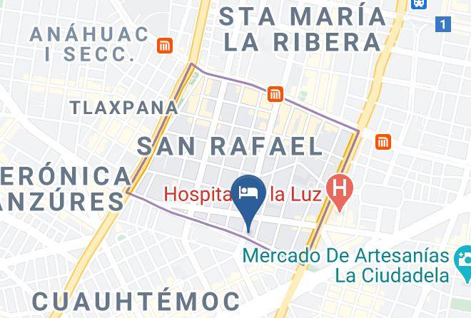 Cuauhtemoc - Hotel Stella Maris Maps