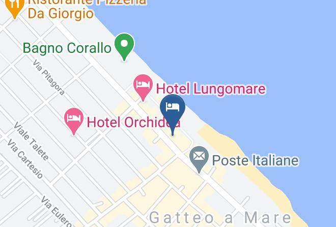 Forli - Hotel Stella Maris Maps