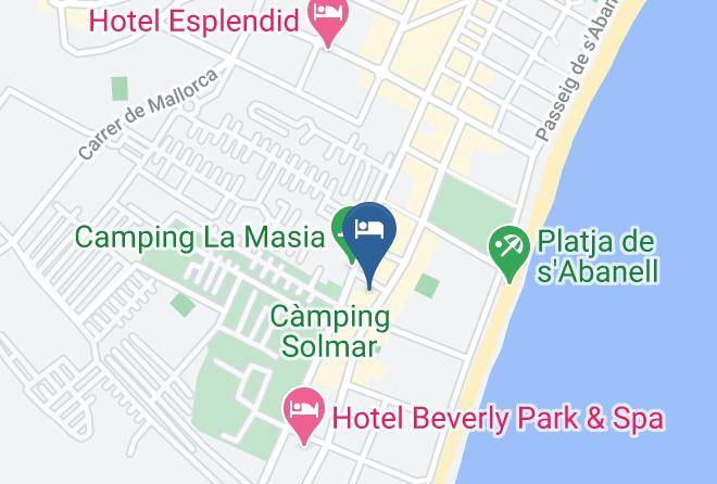 Girona - Hotel Stella Maris Maps