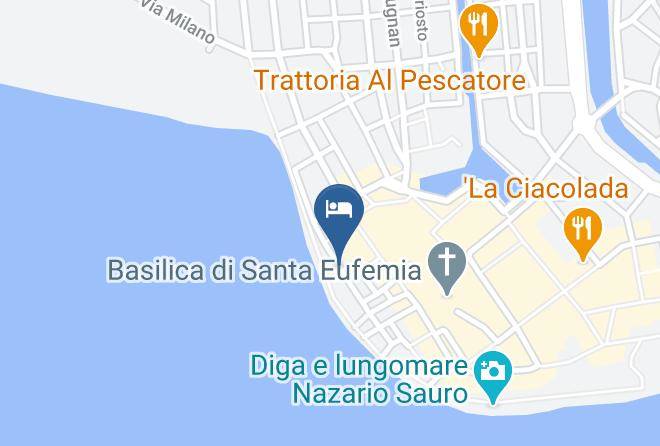 Gorizia - Hotel Stella Maris Grado Maps