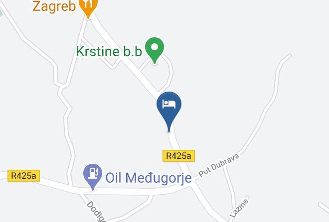Hercegovacko Neretvanski - Hotel Stella Maris Medjugorje Maps