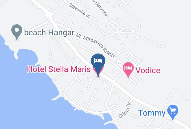 Hotel Stella Maris Map