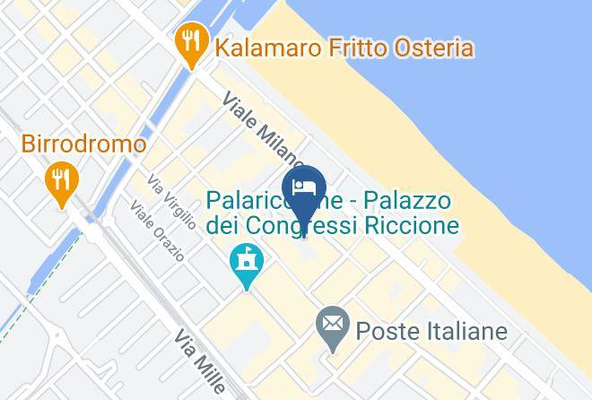 Rimini - Hotel Stella Maps