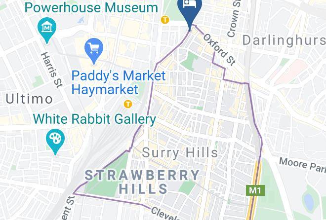 Sydney - Hotel Stellar Maps
