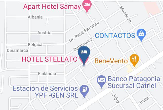 General Roca - Hotel Stellato Maps