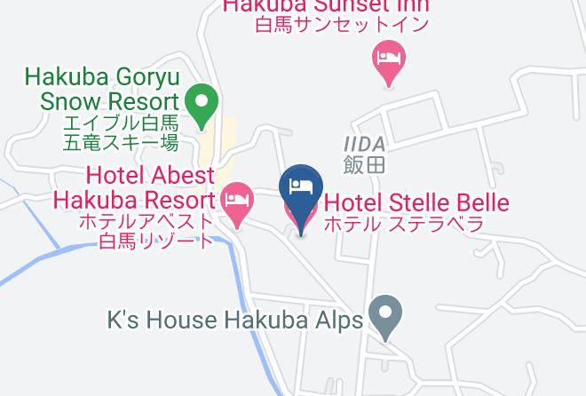 Hakuba Vil Kitaazumi District - Hotel Stelle Belle Maps
