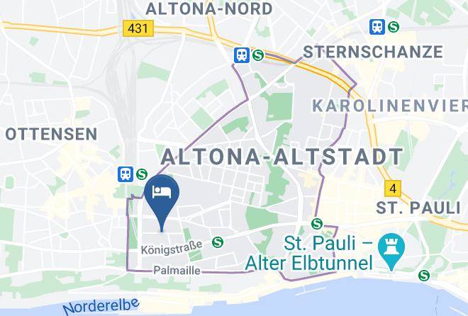 Stadt Hamburg - Hotel Stephan Maps