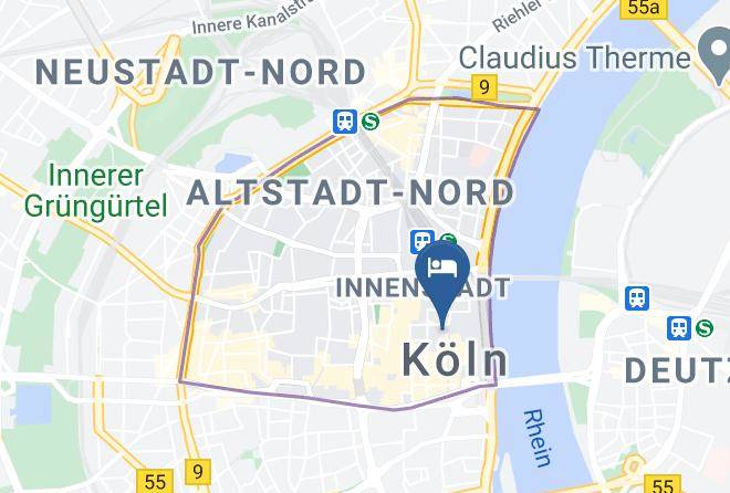 Cologne - Hotel Stern Am Rathaus Maps