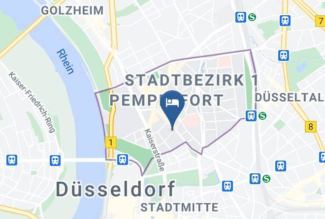 Dusseldorf - Hotel Stern Maps
